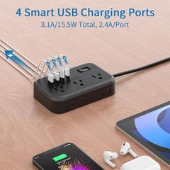 NTONPOWER USB-A and USB-C ports for fast device charging