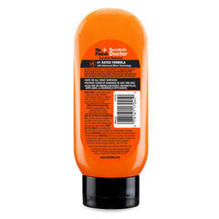 Nu Finish Scratch Doctor application on car for smooth scratch removal