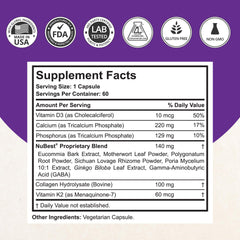 NuBest Tall 10+ serving scoop illustrating measured daily dose