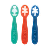 Nuby Baby's First Spoons Stage 1 puree, gentle intro for beginner feeders.