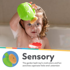 Nuby Flow N' Grow garden bath toy suction pot attaches to shower walls