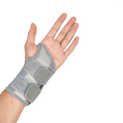 NuCamper wrist brace for left hand with ergonomic fit for comfort