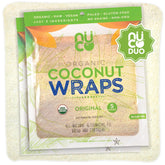 NUCO DUO coconut wraps in a bag ready to swap bread for low-carb meals