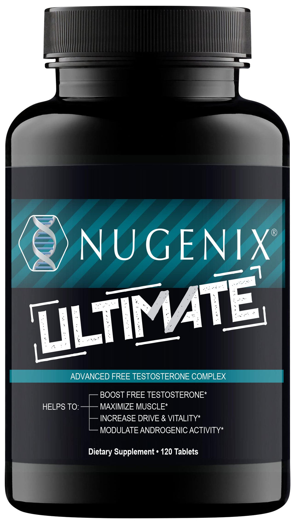 Nugenix Ultimate bottle front showing branding and dosage information for training decisions