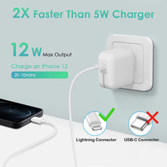Nuinno 10 ft USB cable offers flexible charging reach at home or travel.