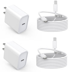 Nuinno USB-C 20W fast charger plug powering iPhone and iPad quickly with PD tech