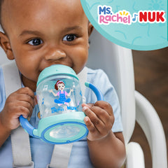 NUK Learner Cup easy-grip handles help little hands hold firmly