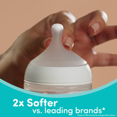NUK Safetemp indicator shows when milk is hot enough for safe feeding