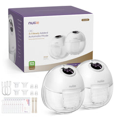 Nuliie S32 wearable pump compact design for hands-free use at home or work.