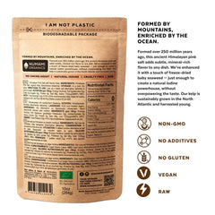 Numami plastic-free packaging showcased for eco-friendly kitchen storage and easy handling.
