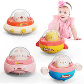 NUMBERFUN animal cars press-and-go action supports toddler motor play