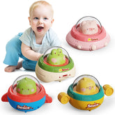 NUMBERFUN Easter push car with safe ABS and smooth edges for toddlers.