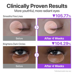 Numbuzin No.9 eye cream texture swirl demonstrates lightweight cream ready for makeup layering.