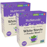 NuNaturals White Stevia Packets for on-the-go sweetness and zero calories.