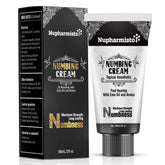 Nupharmco numbing cream application demonstrates easy-to-use formula for targeted relief