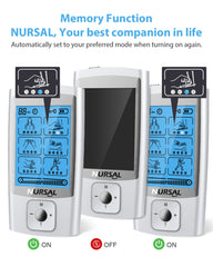NURSAL electrode pads with strong adhesion for reliable sessions