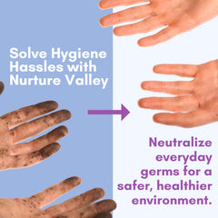 Nurture Valley alcohol-free wipes ideal for sensitive skin cleansing