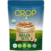 Nut Cravings Crop by Pop Brazil nuts in a resealable bag for fresh snacking