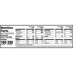Nut Harvest pack of 16 2.25 oz cashews, ideal for lunchboxes.