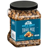 Nut Harvest Nut and Fruit Mix jar for on-the-go snacking and sharing.