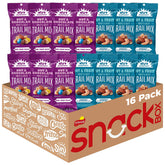 Nut Harvest Trail Mix Variety Pack pack shot showing convenient on-the-go snack sizes