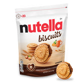 Nutella Biscuits package in a resealable bag for easy on-the-go snacking.