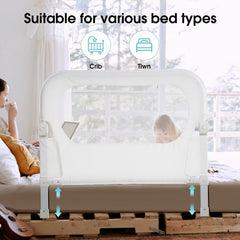 NUTIKAS sturdy design keeps toddlers secure through the night.