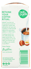 nutpods hazelnut creamer label closeup highlighting ingredients