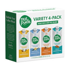 nutpods Original flavor creamer bottle highlights zero-sugar, dairy-free coffee option.