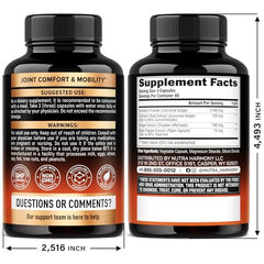 NUTRAHARMONY 150mg curcumin 95% standardized; boosted potency for daily vigor.