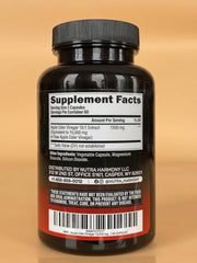NutraHarmony ACV capsules pouring demonstrates easy, taste-free daily intake.