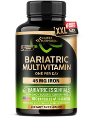 NutraHarmony bariatric 21in1 bottle provides post-surgery nutrition support