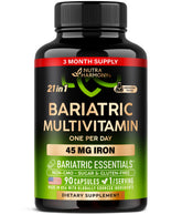 NUTRAHARMONY bariatric multivitamin bottle front for on-the-go nutrition
