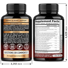 NutraHarmony Berberine capsules in a bottle for on-the-go daily energy.