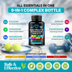 NutraHarmony electrolytes bottle highlighting USA-made quality and safety.