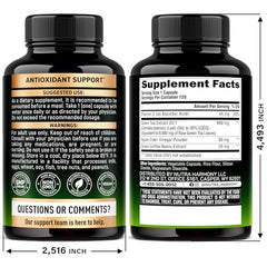 NUTRAHARMONY Green Tea Extract bottle showing convenient daily wellness packaging.