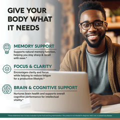 NutraHarmony Lions Mane capsules closeup highlights potency and clarity.