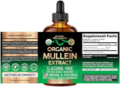 NUTRAHARMONY Mullein Drops with dropper enables easy, precise dosing