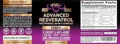 NUTRAHARMONY Resveratrol 19-in-1 capsules closeup shows premium quality.