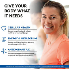 NUTRAHARMONY Alpha Lipoic Acid bottle showcasing trusted USA-made quality.