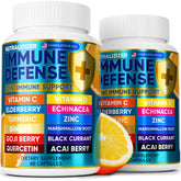 Nutralizer 12-in-1 immune bottle showing easy daily capsules
