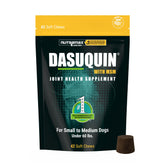 Nutramax Dasuquin soft chews pack for dogs offers easy daily joint support.