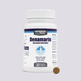 Nutramax Denamarin bottle front for dogs and cats, liver support at a glance.