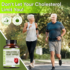 NutraPro niacin capsules emphasizing daily heart support benefits.