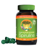 Nutrex Hawaii bottle of pure Hawaiian spirulina tablets for daily wellness