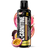 Nutrex Research Liquid Carnitine 3000 bottle in passionfruit guava flavor for energy support