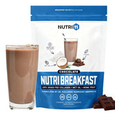 Nutri11 NutriBreakfast pouch on the counter for keto-friendly mornings.