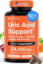 Nutriana 3in1 Uric Acid Flush bottle showing the joint support formula.