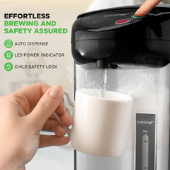 NutriChef 360-degree rotating base for easy access from any angle.