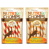 NutriChomps 5 inch Twists in bag for longer chewing sessions and dental support